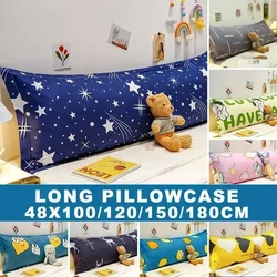 Large Size Couple Body Pillowcase Long Pillow Case Sleeping Cushion Pillow Cover for Dakimakura Bed Sofa 48x150/48x180CM