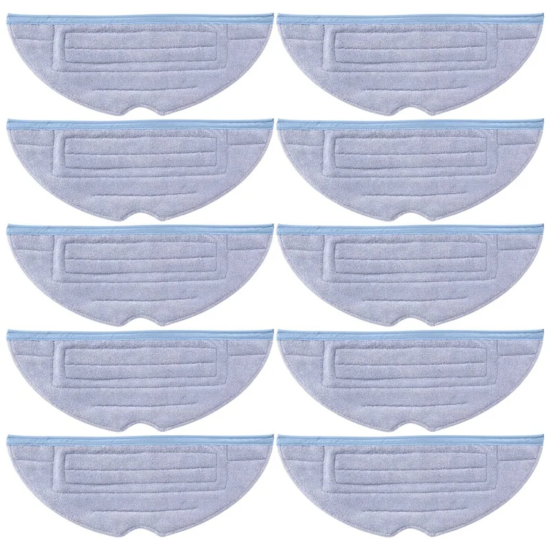 10 Pack Mop Cloth For Roborock S7 S7+ T7 T7 Plus G10 G10S Pro Vacuum Mop Pads Rag Replacement