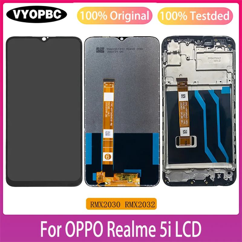 شاشة لمس LCD لجهاز الهاتف المحمول بحجم 6.5 بوصة لـ OPPO Realme 5 و5S و5I – تقييم شامل لنموذج FA148