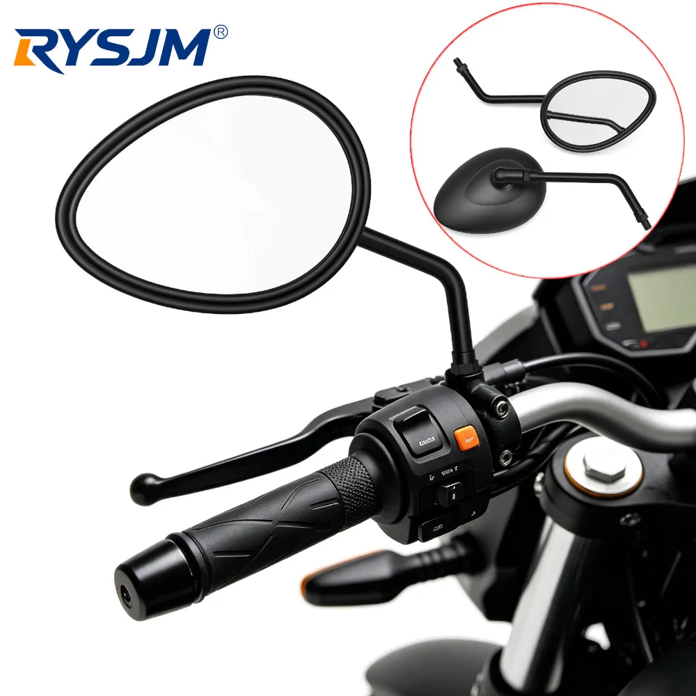 10mm Rear Side View Mirror For Indian 2014-2025 Chieftain Chief Roadmaster Scout Vintage Motorcycle Rearview Side Mirror Parts view 2