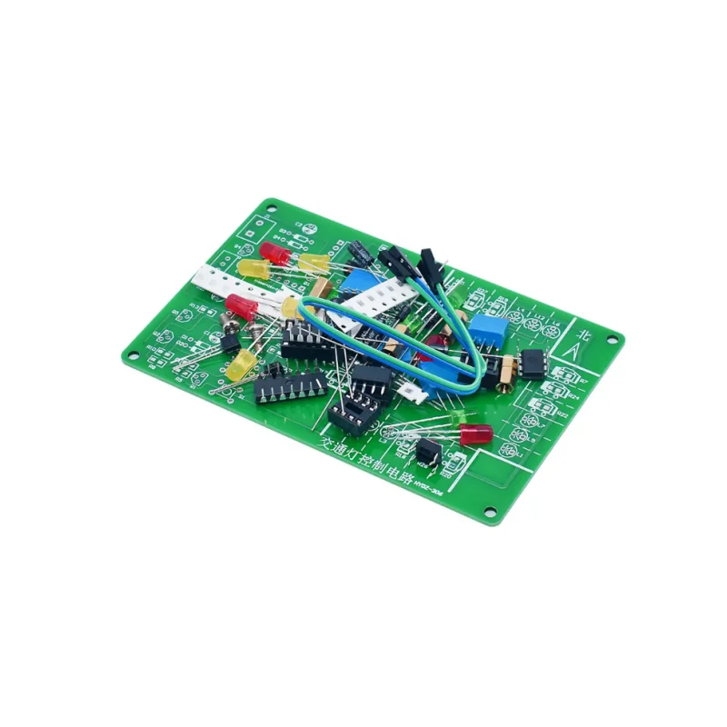 Traffic Light Control Kit Competition Digital Circuit Principle Adjustment and Application Skills Welding Training Experience