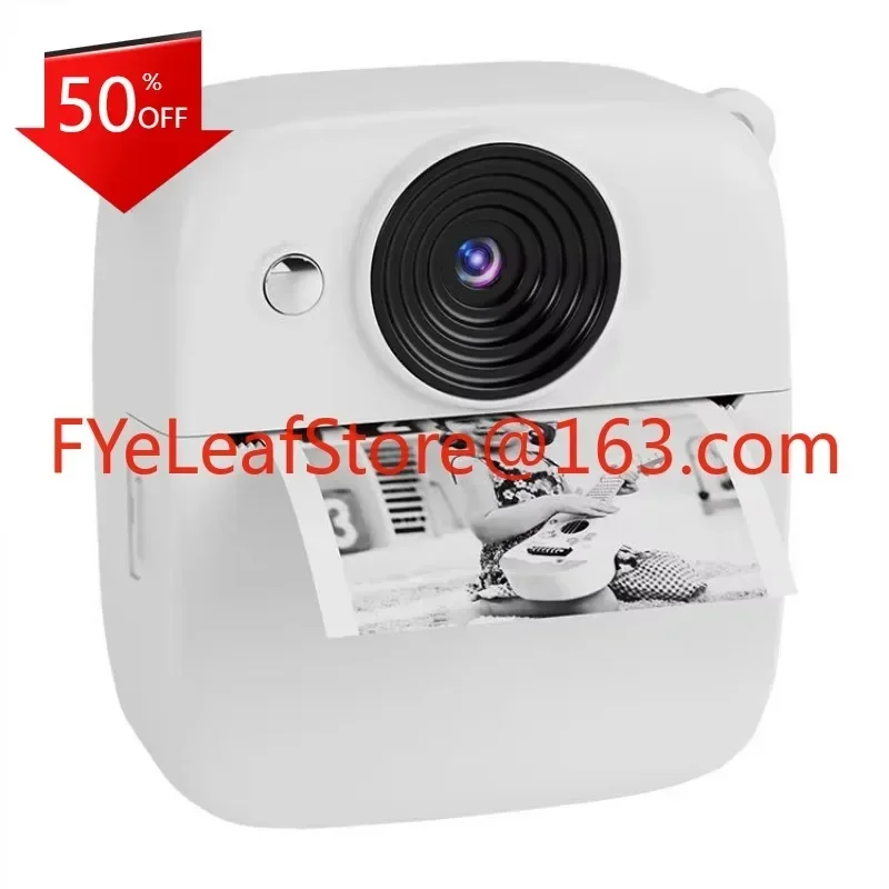 New  Mini Digital Cameras  HD Record Video Take Photo Printing Small Portable Thermal Instant Print Camera for