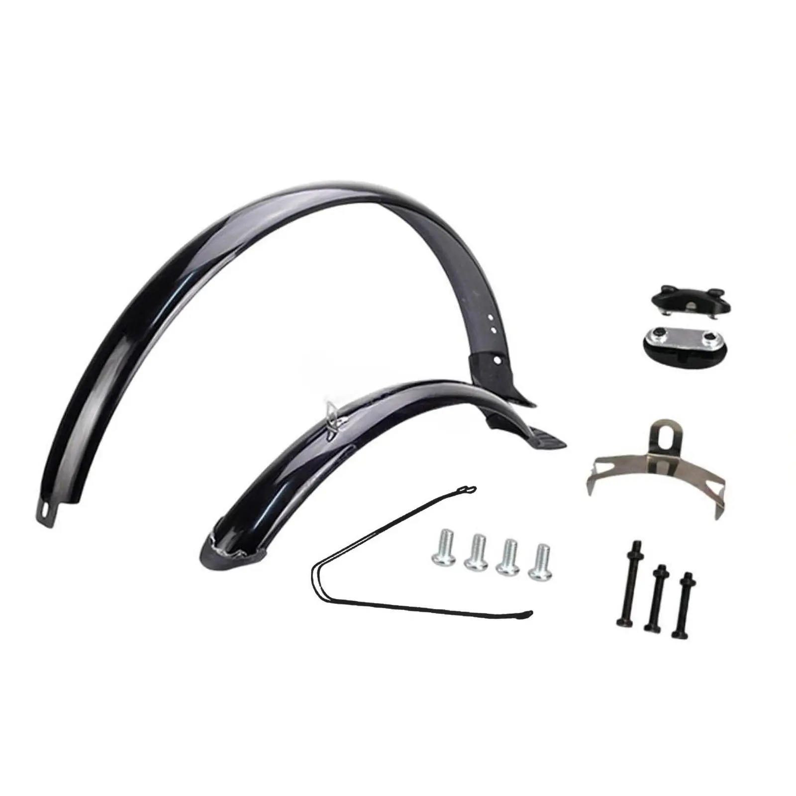 

Bike Front Rear Fenders 26 inch Cycling Accessories Portable Bicycle Mudflaps for Biking Accessories Road Bikes Riding Bicycling