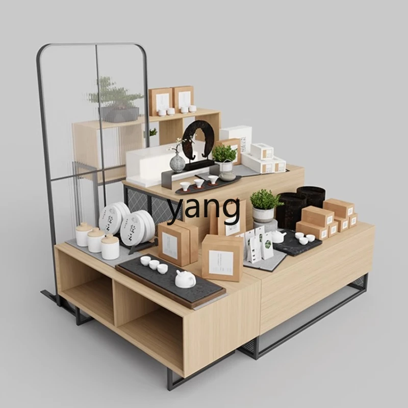 

LH Store Sample Display Table Tea Island Display Product Middle High Low Display Rack
