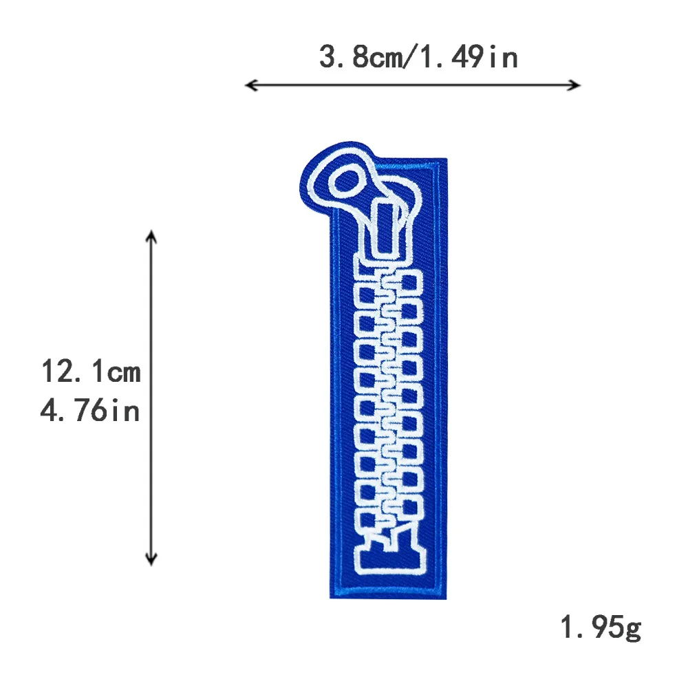 50pcs/Lot Embroidery patch flower maple underwear Shirt Bag Clothing Decoration Accessory Craft Diy Applique Zipper