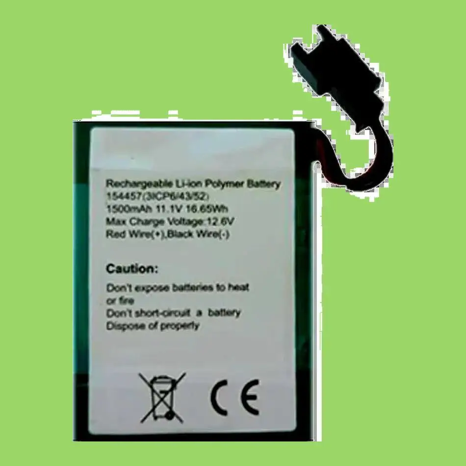 

1500Mah MP-60 For Medcaptain MP-30,MP-60,SYS-6010, MP-30A Reliable Power Medical Equipment Battery High-Efficiency