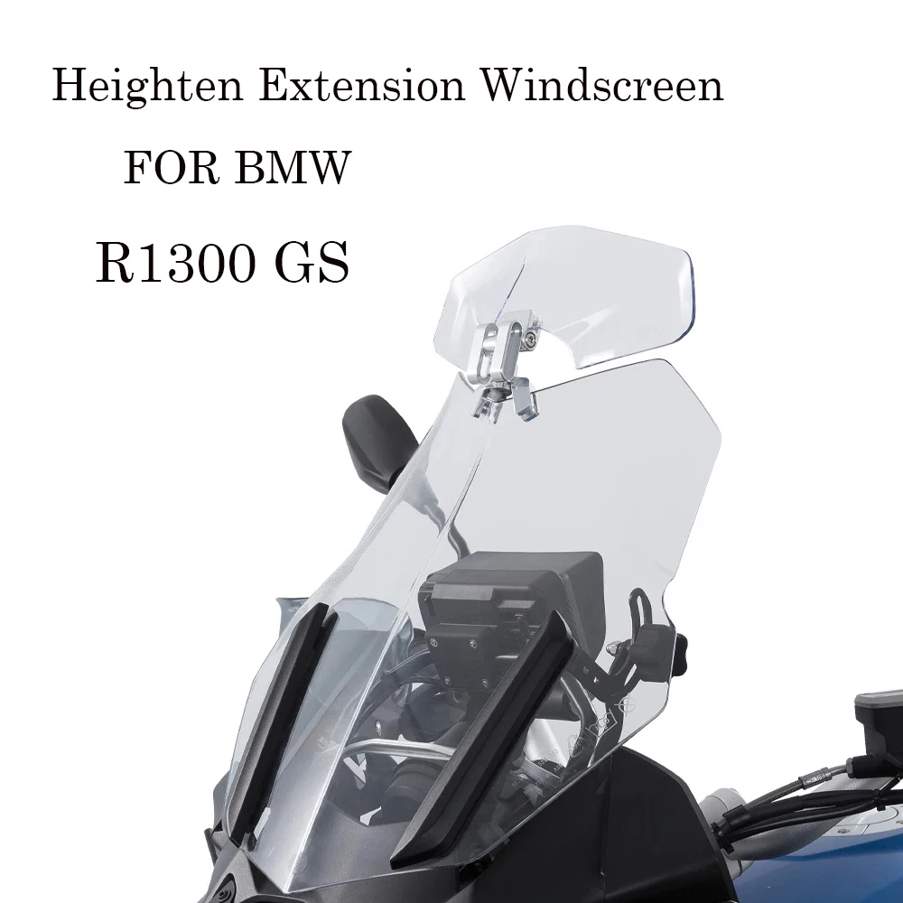 범용 디플렉터 후드, 앞 유리 높이 액세서리, 2003- 2024 BMW R 1300 GS 오토바이, R1200 R1250 GSR1300