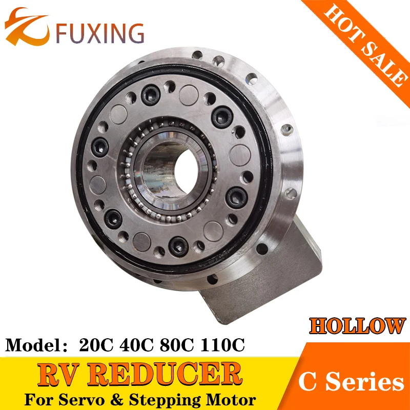 High-precision Cycloidal Pinwheel RV Reducer 120BX 6E Series Gearbox  400w Servo Motor Industrial Teaching Robot Arm With Flange