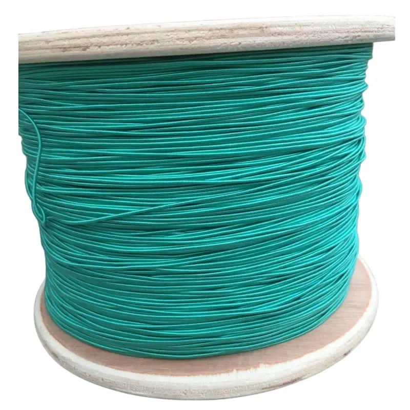 0.04x660 Strands Lake Green Multi-Strand Silk Silk Covered Wire Natural Silk Covered Wire Litz Wire