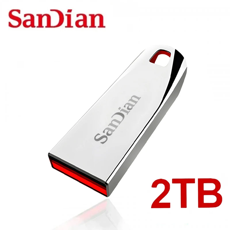 Metal 2TB USB Flash Drives USB 3.0 High Speed File Transfer Pen Drive 1TB 512GB Portable Waterproof U Disk 128GB For PC Laptop