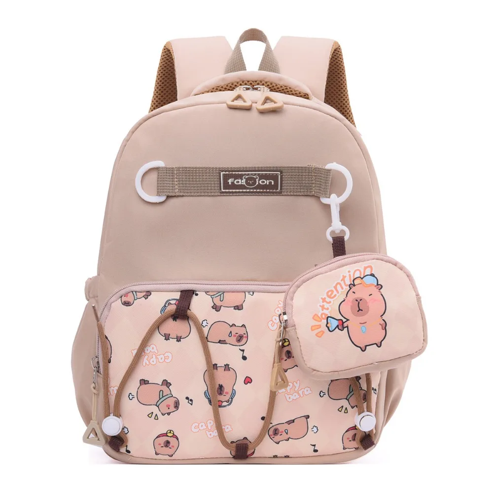 

Large Capacity Cute Kids Backpacks Fashionable Zipper Double Shoulder Bag Waterproof Adjustable Straps Children's Backpacks