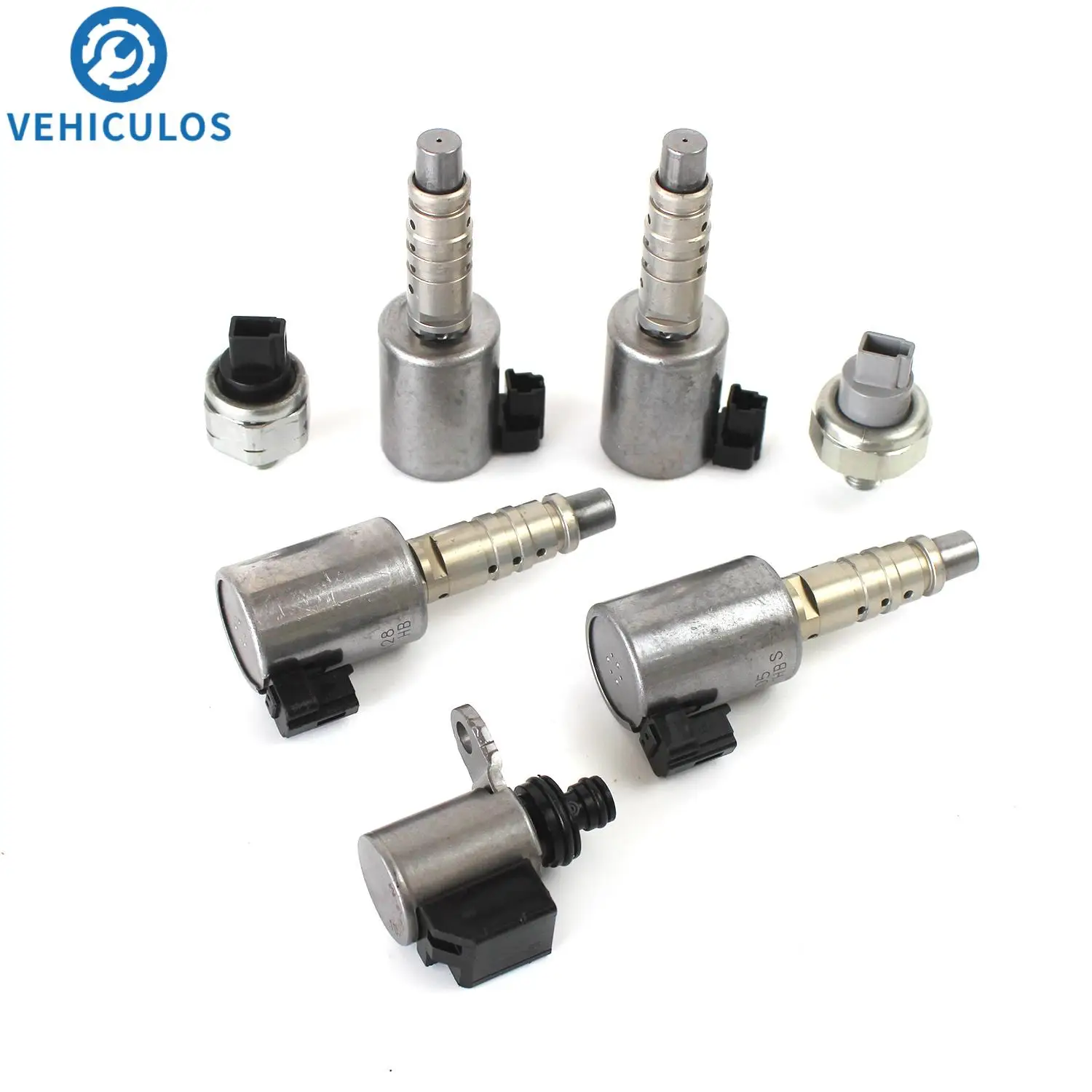 

7PCS CVT8 Transmission Solenoid Kit W/ Pressure Sensor RE0F10D JF016E JF017E Fits for NISSAN ALTIMA SERENA TEANA for MITSUBISHI