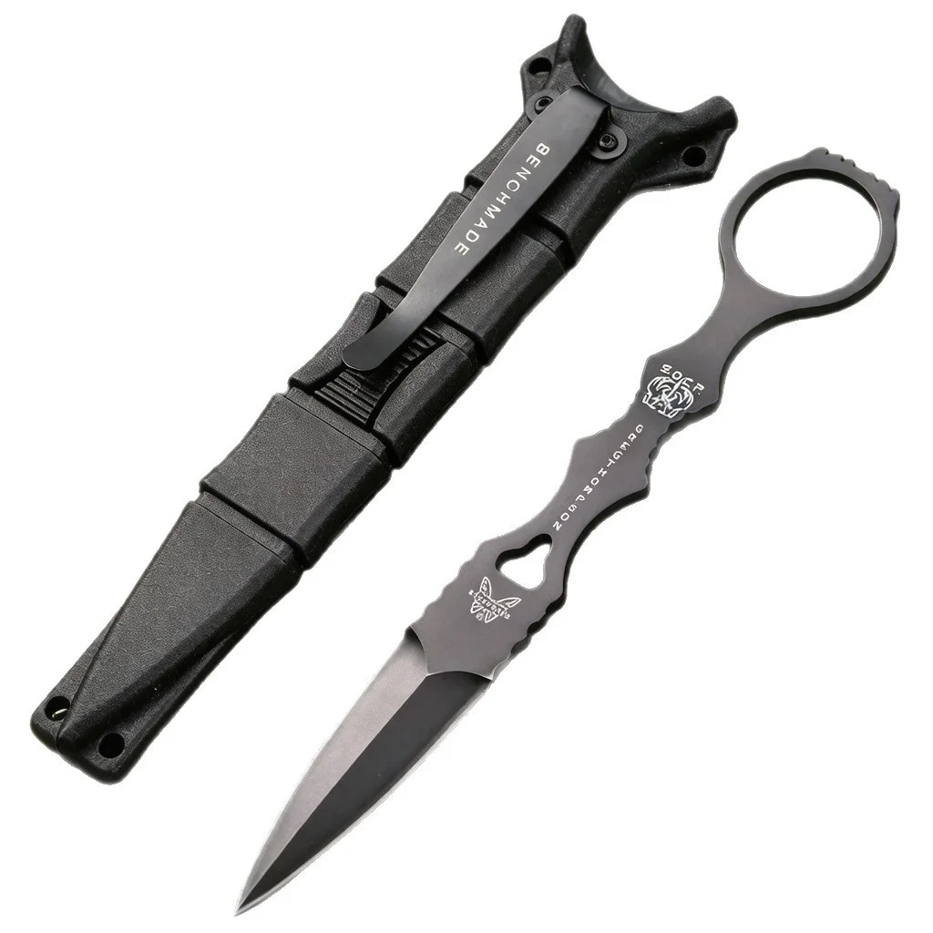 1Pcs 440C Stainless Steel Fixed Blade Knife High Hardness Survival EDC Portable Mini Straight Camping Hiking Pocket Utility Tool