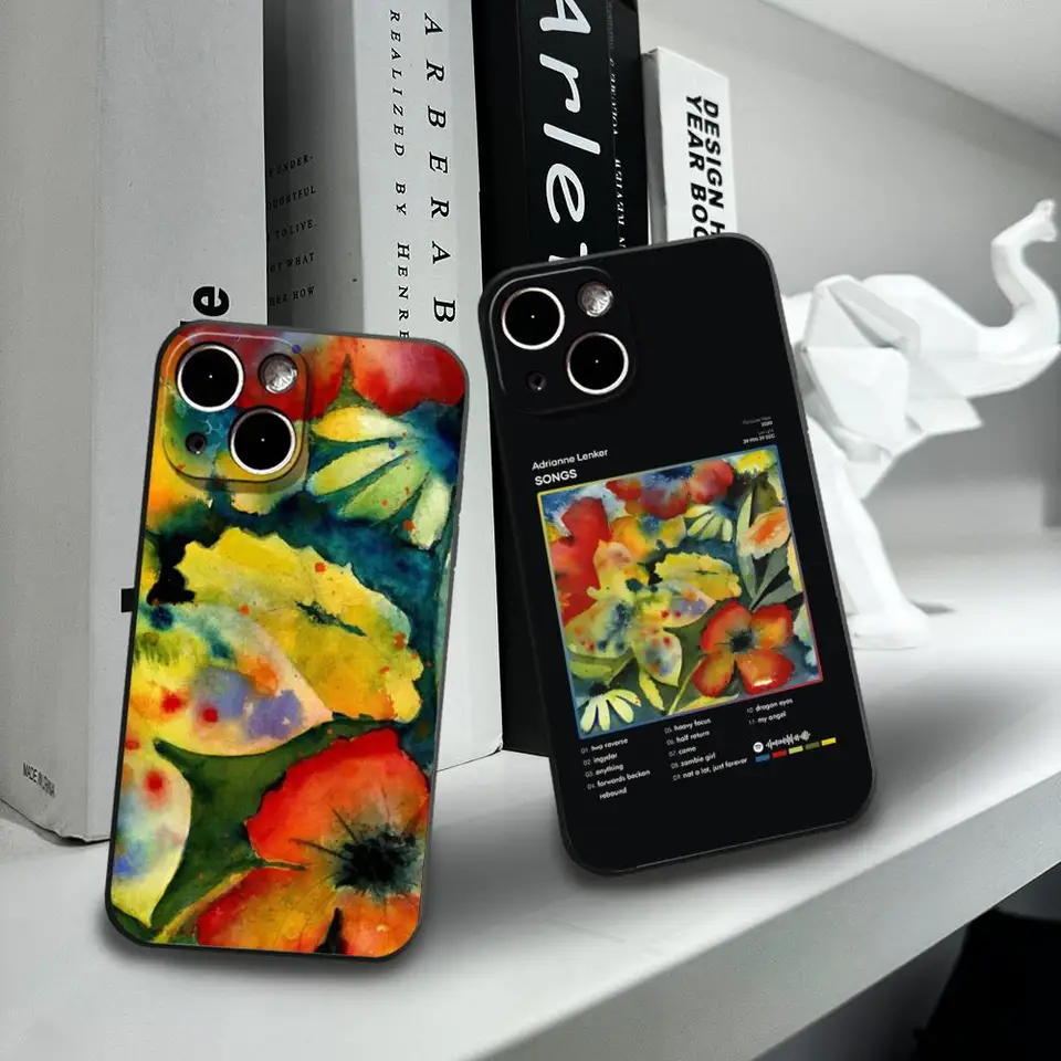 Adrianne Lenker Songs Album Art Phone Case FOR IPhone 15promax 14 11 12 Pro  15 16 Plus 13 Pro MAX XR XS Black Soft Covers - AliExpress 202192403