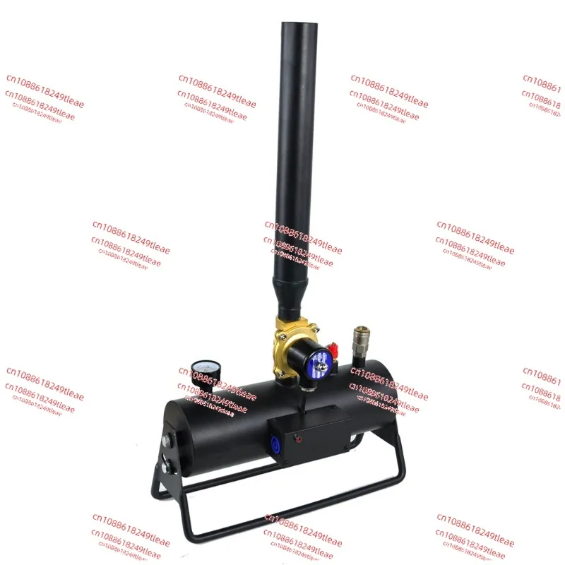 

Manual High Altitude Confetti Launcher Electric Control Stainless Steel Pipe Compressed Air Paper Shooter