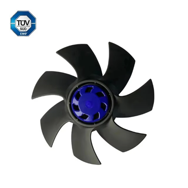 Kipas Aksial Saluran Plastik EC 250mm 230V 115W IP55 dengan Bantalan Bola AC OEM/ODM Bersertifikasi CE/RoHS Garansi 2 Tahun untuk Industri