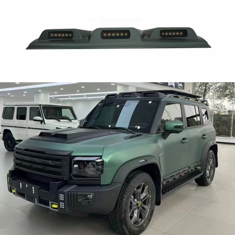 

Car Off-road Roof Searchlight Fit for JETOUR Traveler T2 2023-2024 City Hunter Kit Car Roof Sky Eye Spotlight Modification Parts