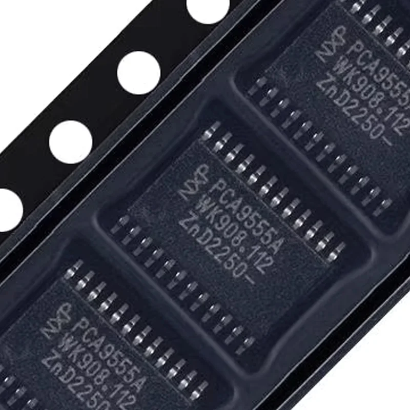 5Pcs New Original Pca9555Apw,118 Pca9555A Tssop-24 16-Bit I2C Bus I/O Expander Port Ic Chip