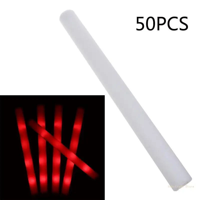 Y4UD Foam Glow Stick LED Wand Luminous Toy for