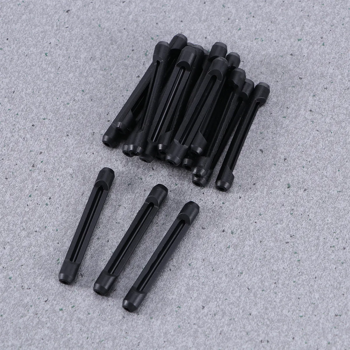 

10Pairs Glasses Non-Slip Cover Silicone Anti-Slip Ear Hook Kit Black for Sunglasses Reading Glasses Spectacle Retainers Kids