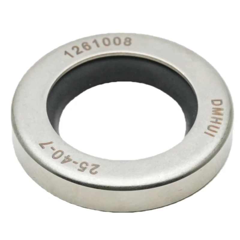 

Oil Seal 25x40x7mm DMHUI Single Lip Seal Stainless Steel high-speed Oil Seal PTFE SS 25*40*7mm Air compressor Oil Seal