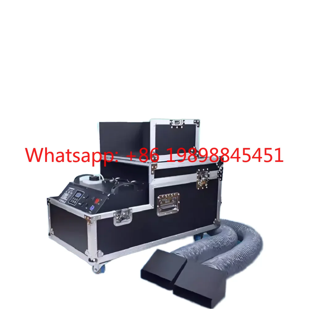 3000W Water Based Low Lying Fog Machine DMX512 Remote Control For Stage Wedding Show