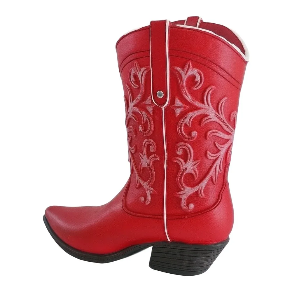 Cowboy Boot Vase Resin Home Decor Flower Pen Holder For Living Room Bedroom Desktop Ornament Accessories