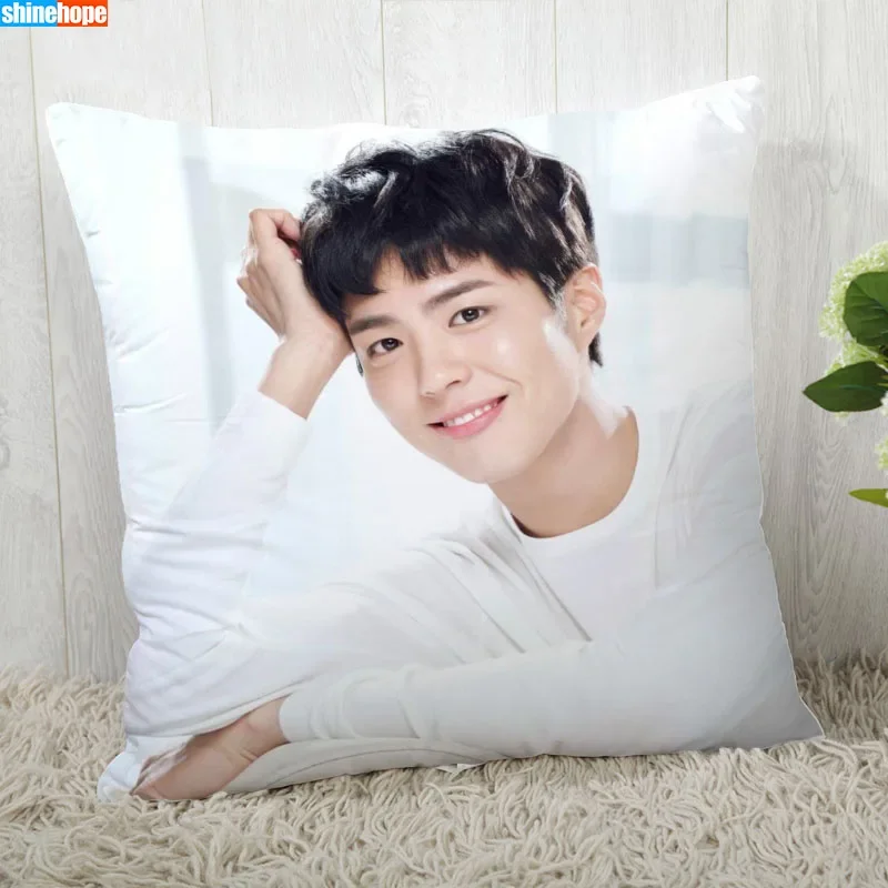 Park Bo Gum Pillow Cover Customize Pillowcase Modern Home Decorative Pillow Case For Living Room 45X45cm A2020.9.3