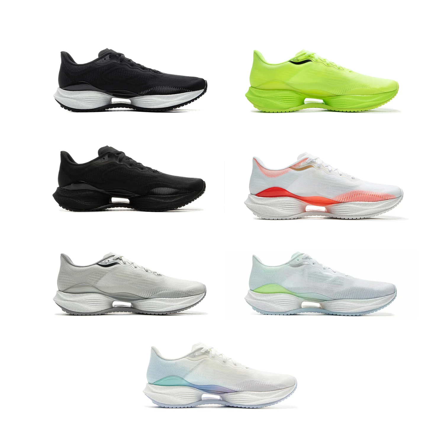 Li-Ning Men's SUPER LIGHT 22 Light Running Shoes TEMPO BOUNSE Cushion BOOM FIBER LiNing Wearable Anti-Slip Sneakers ARBV001