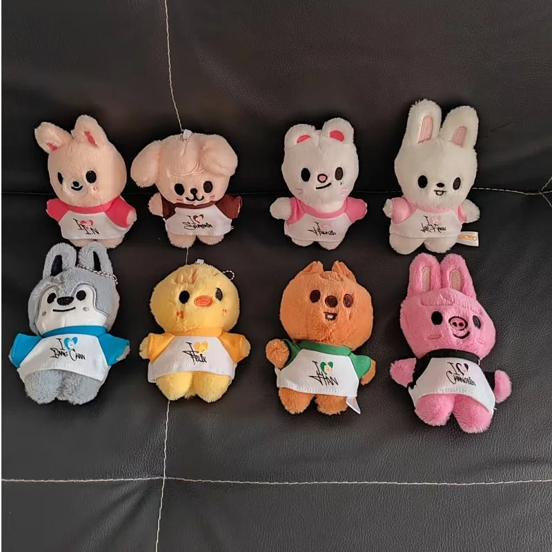 

K-pop Stray Kids DO IT Plush Keychain Pendant SKZOO Idol Same Style Cartoon Plush Toy Doll Kawaii Bag Decoration Gift