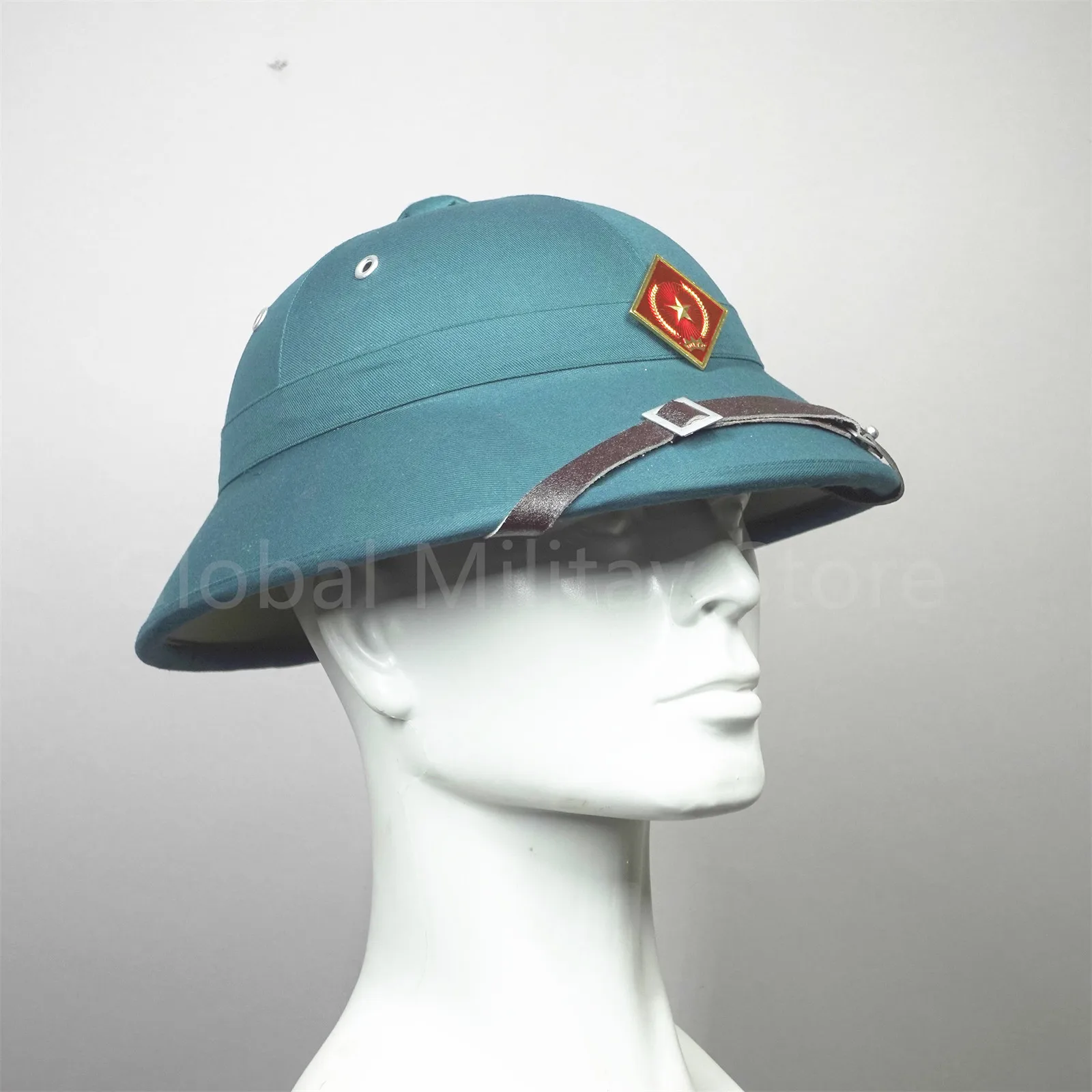 Original Military Surplus Brand New Vietnam Militia Cool Helmet with Badge Light Weight