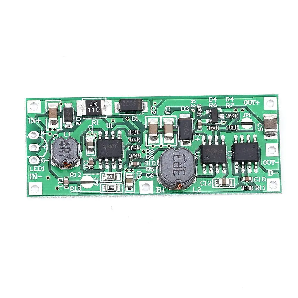 DC 5V 9V 12V Charging Step Up Booster Module for 18650 Lithium Battery UPS Voltage Converter Protection