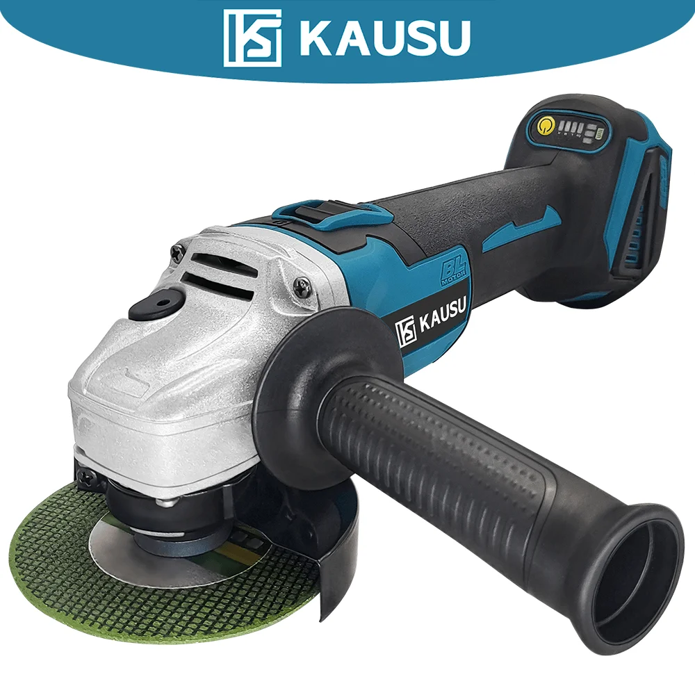 Bürstenloser 100 mm elektrischer Winkelschleifer, verstellbar, M10, wiederaufladbar, Schleifen, Schneiden, Holzbearbeitungswerkzeuge für Makita 18 V Akku