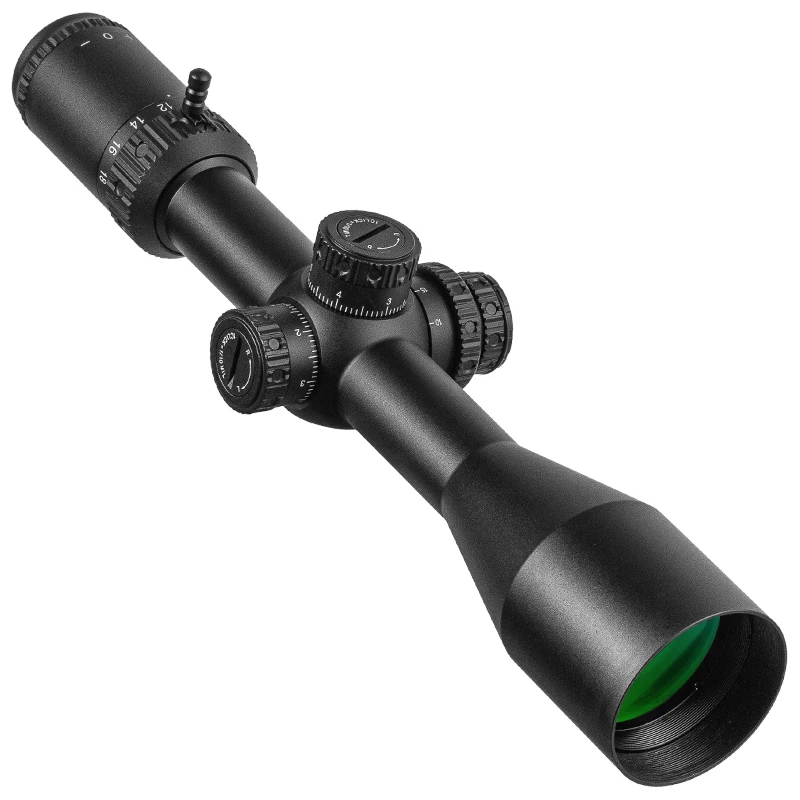 FIRE WOLF 3-18x50 FFP First Focal Plane Scope Tactical Riflescope With Illumination For Long Range Shooting Hunting Fit .338