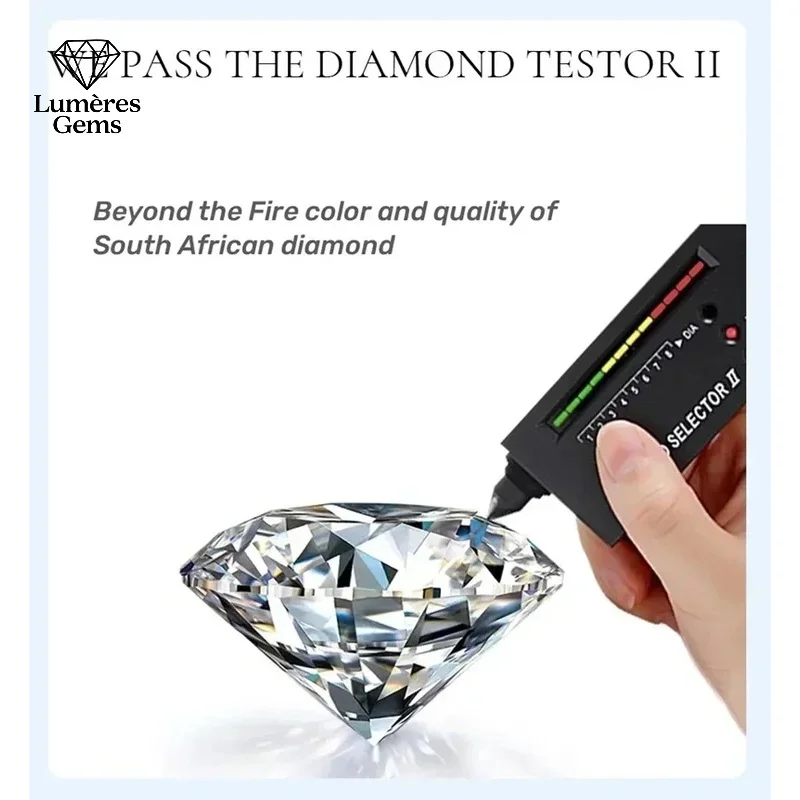 Luxury Platinum Ring for Women PT950 Hollow Love Style with VVS1 Moissanite D-Color 1CT round Diamond Sparkling Jewelry  Girls