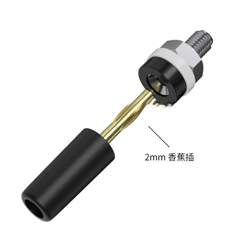 2mm banana socket, 2mm banana plug terminal, panel socket, power terminal test hole seat