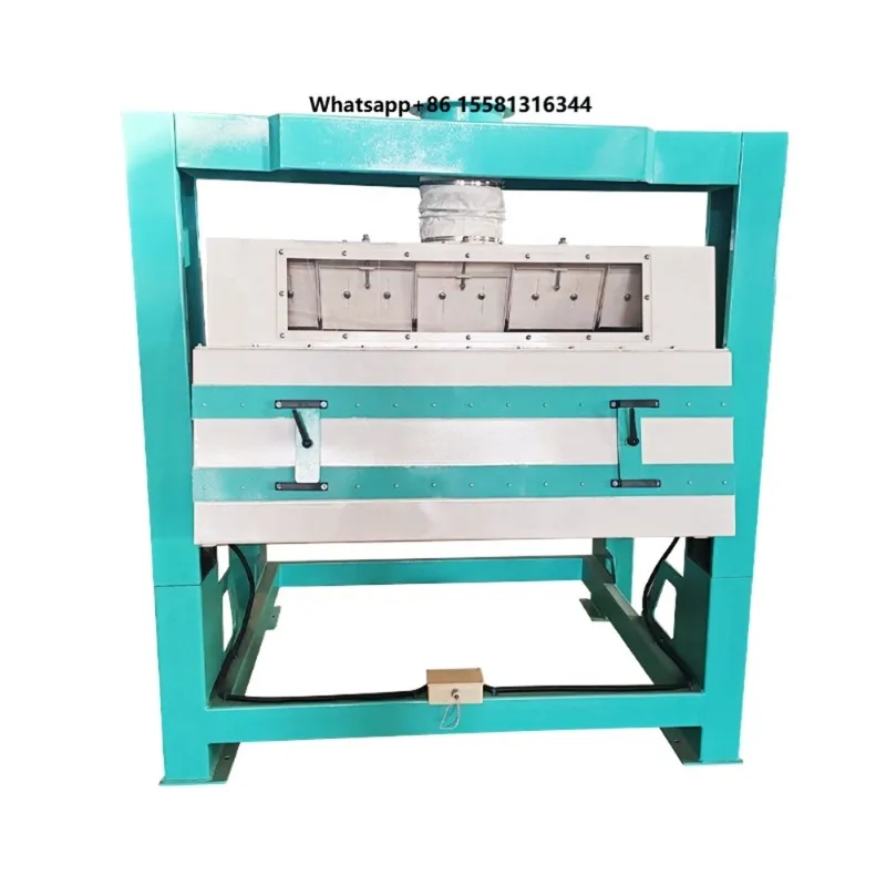 TQLZ125 Gravity Seed Cleaner Vibro Separator for Wheat and Rice Vibrating Screen with Core Motor Component