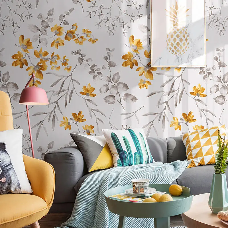 Imagem -02 - Cimento Vermelho Rústico do Vintage Papel de Parede Quarto Sala Estar Sofá tv Fundo Casa Cor Sólida