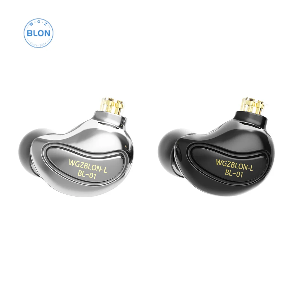 BLON-auriculares BL-01 BL01, dispositivo de audio interno con diafragma de fibra biológica de 10mm, para DJ, correr, con Cable desmontable de 2 pines, BL-03, BL03, BL05