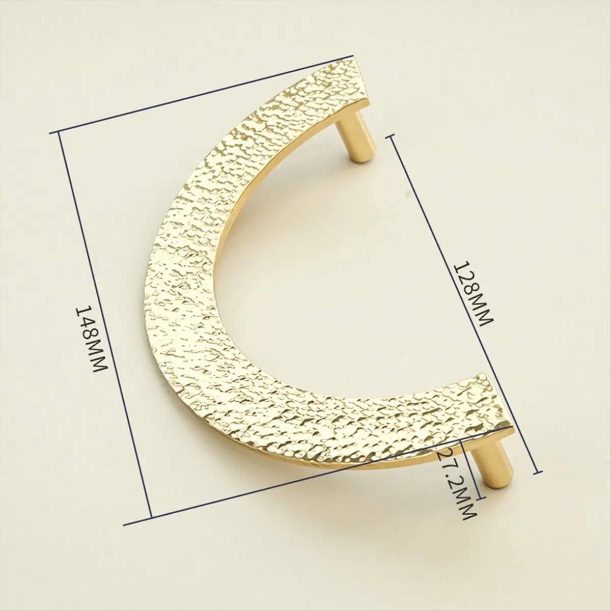 AA83 Hand-hammered semi-circular cabinet door handles Table drawer handles Modern handles furniture hardware accessories A