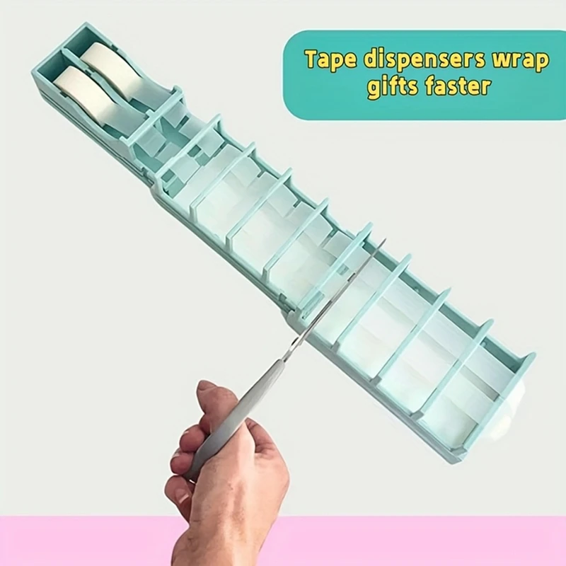 Compact & High-Quality Tape Dispenser - Perfect For Gift Wrapping & Crafts, Fits Various Tape Sizes With Easy Dispensing