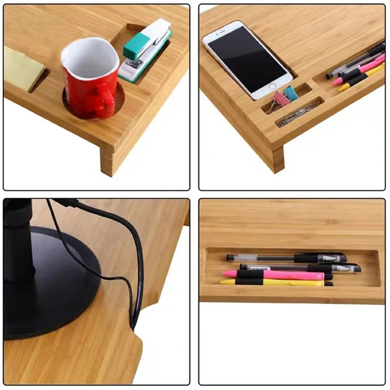 Desktop Computer Monitor Heightening Stand Screen Cushion Heightening Base Stand Office Desktop Storage Stand