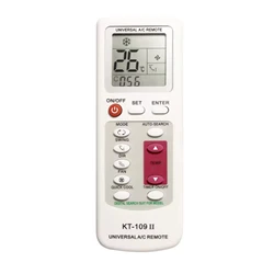 NEW KT109II Universal Air Conditioner Remote Control Replacement LCD Display Remote Control With Base