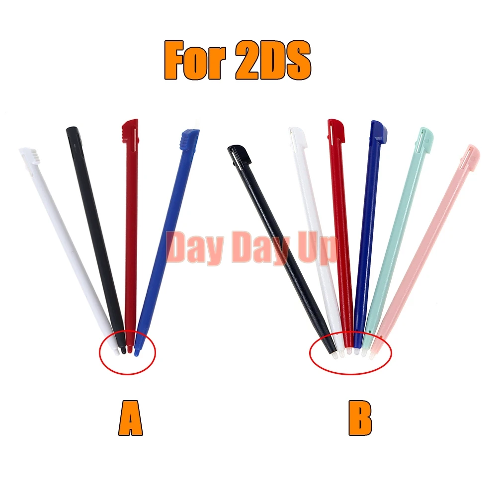 2PCS Touch Pen Touchscreen Bleistift für 2DS Slots Hartplastik Stylus stift für Nintendo 2DS Konsole