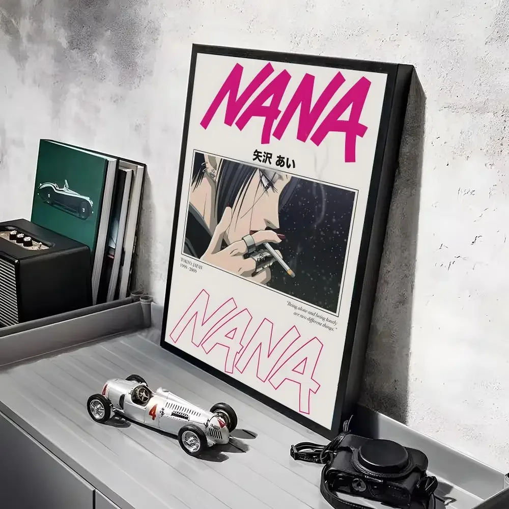 Anime N-Nana klassisches Poster, dekorative Wandkunst, Aufkleber, Wandbild, Fotodruck für Zuhause, Wohnzimmer, Flur, Dekoration – Detail 13