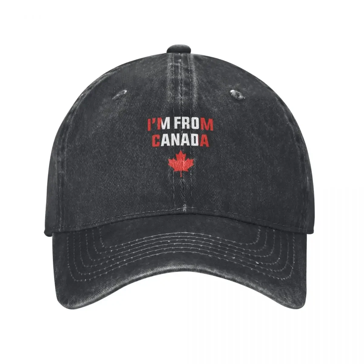 i'm from canada, happy canada day, proud canadian, canada flag Baseball Cap birthday Hat Luxury Brand Hats For Women Men's