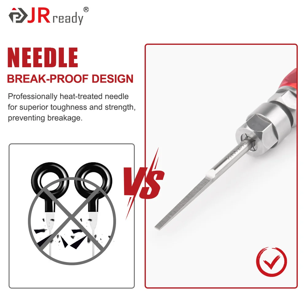 JRready ST5282-1 Electrical Pin Extractor Tool Kit for AMP/Metri Pack/TE/JST/Deutsch Connectors, Pin Removal Tool Perfect