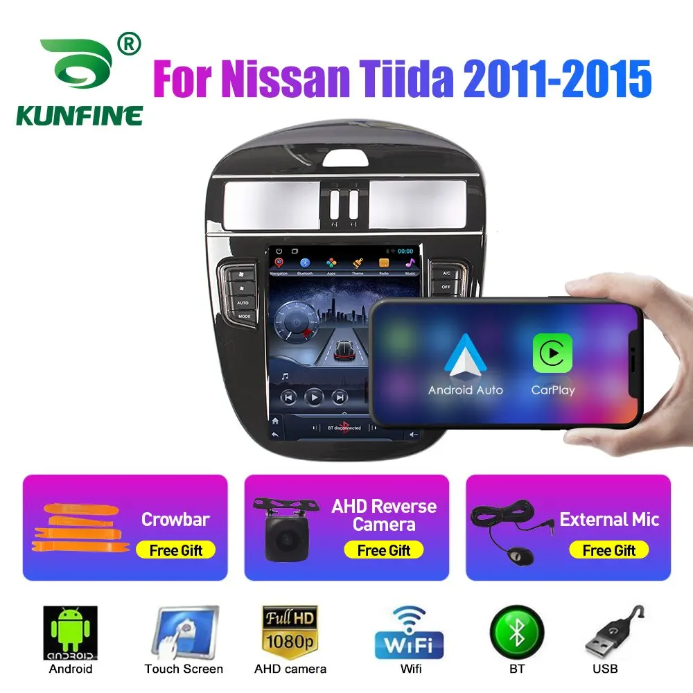 9.7 Inch Tesla Style 2 Din Android Car Radio For Nissan Tiida 2011 2012-15 Stereo Car Multimedia Video Player DVD GPS Navigation