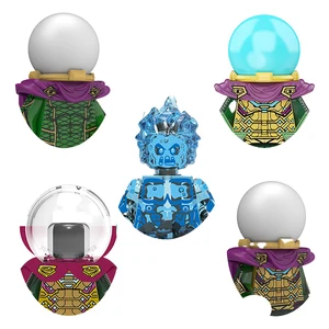 Các khối xây dựng của Marvel Legends cho trẻ em, nhân vật hành động nhỏ, đồ chơi gạch, quà tặng iceman, 1313-1319, 1331 8 Bán hàng chính Ice Man Action Hình - №8