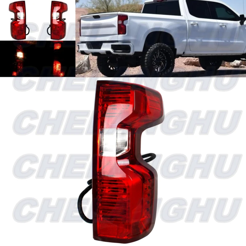 

Right Side Tail Rear Light Lamp With Bulbs 84752979 For Chevrolet Silverado 1500 2019 2020 2021 car assecories